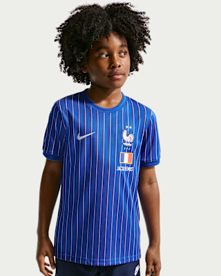 France x Jacquemus Older Kids' Short-Sleeved Football Top. Nike CA